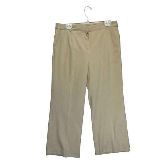 Coldwater Creek‎ Dress Pants Size P12 Tan Khaki Petite Very Soft - Picture 1 of 6
